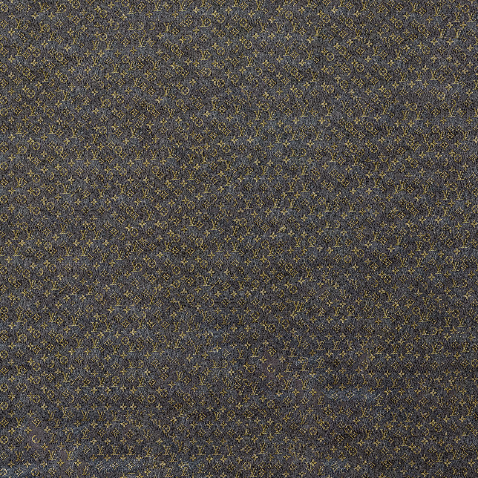 Flat image of the photographed monogram pattern